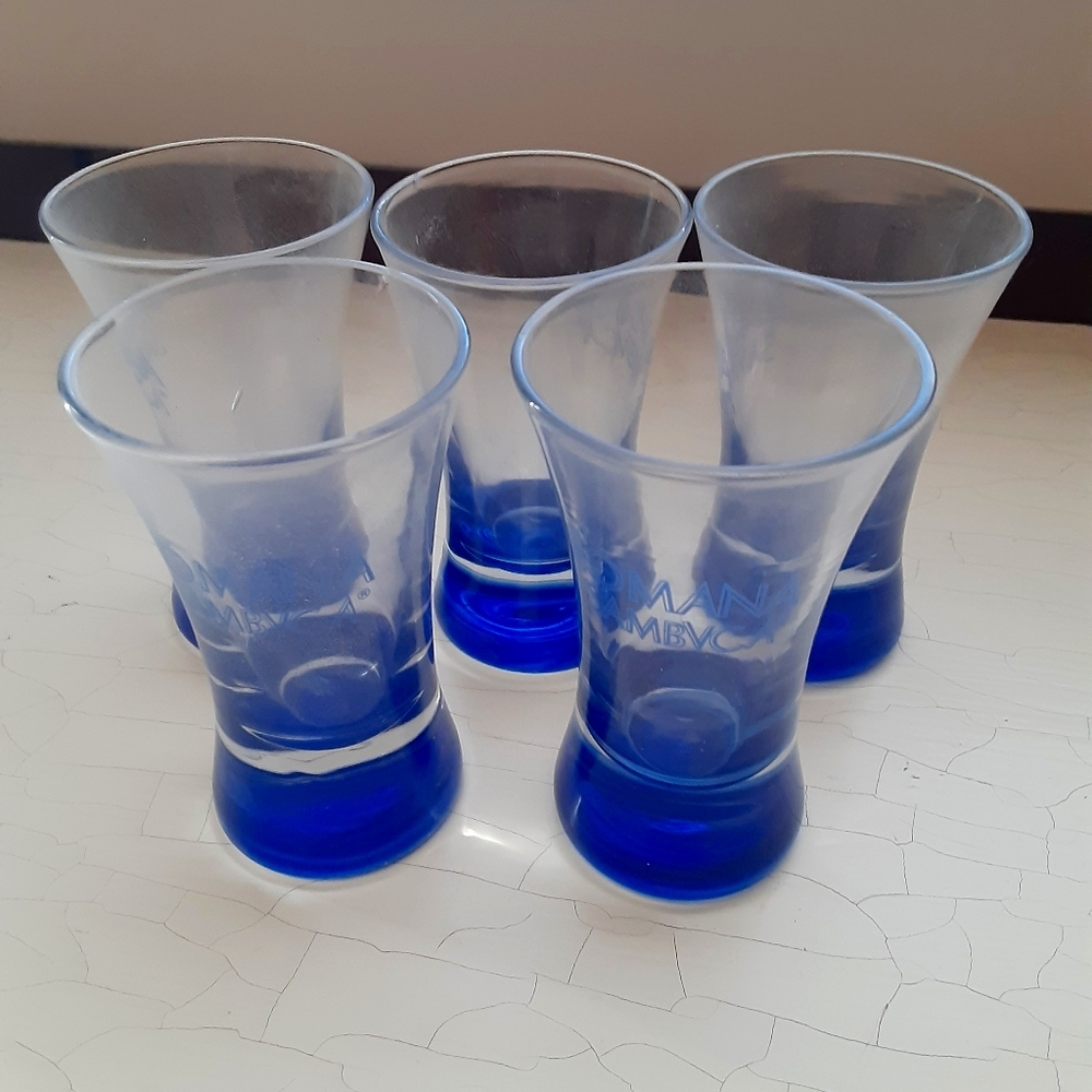 Romana Sambvca shot glasses